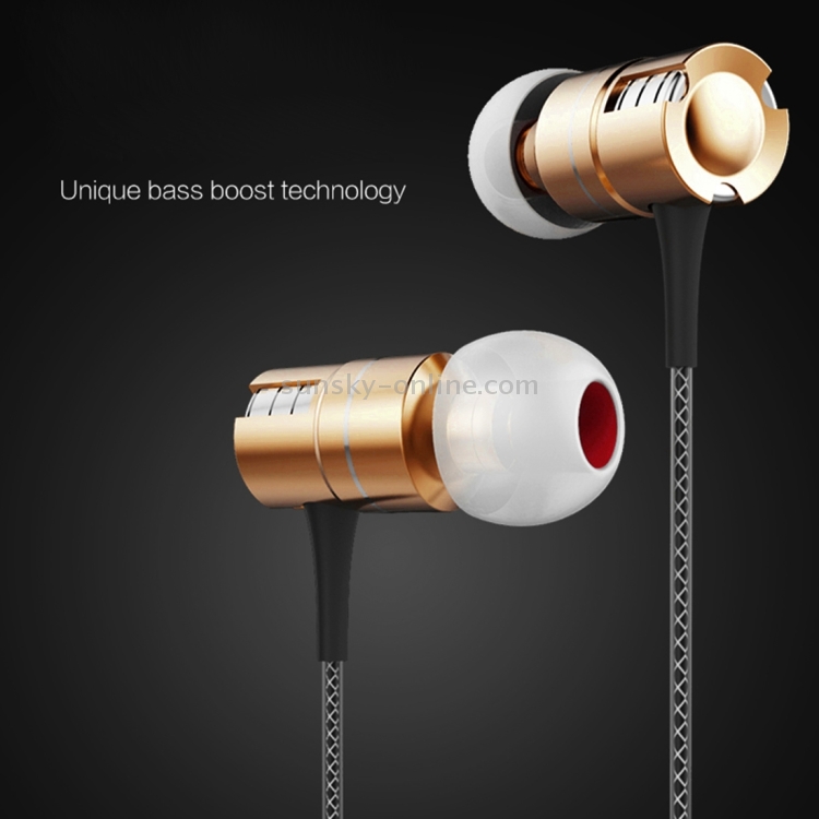JOYROOM JR-E109 3.5mm In-Ear Bass Metal Wire Control Earphone with Mic & 3 Size Earmuffs JOYROOM JR-E109 3.5mm In-Ear Bass Metal Wire Control Earphone with Mic & 3 Size Earmuffs