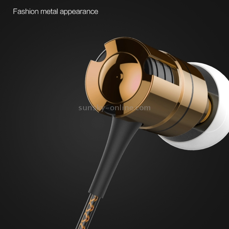 JOYROOM JR-E109 3.5mm In-Ear Bass Metal Wire Control Earphone with Mic & 3 Size Earmuffs JOYROOM JR-E109 3.5mm In-Ear Bass Metal Wire Control Earphone with Mic & 3 Size Earmuffs