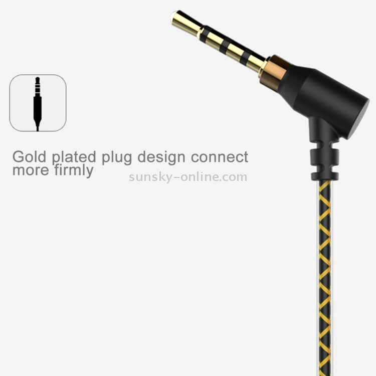 JOYROOM JR-E109 3.5mm In-Ear Bass Metal Wire Control Earphone with Mic & 3 Size Earmuffs JOYROOM JR-E109 3.5mm In-Ear Bass Metal Wire Control Earphone with Mic & 3 Size Earmuffs
