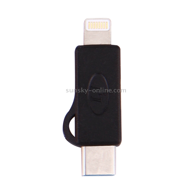 Micro USB Female to 8 Pin & USB 3.1 Type C Male Converter Adapter Micro USB Female to 8 Pin & USB 3.1 Type C Male Converter Adapter
