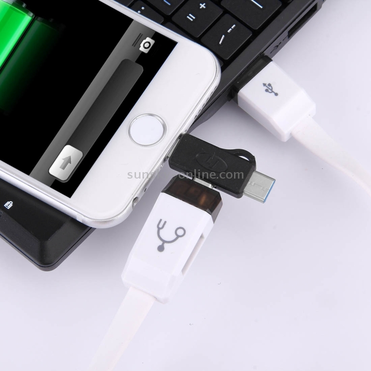 Micro USB Female to 8 Pin & USB 3.1 Type C Male Converter Adapter Micro USB Female to 8 Pin & USB 3.1 Type C Male Converter Adapter