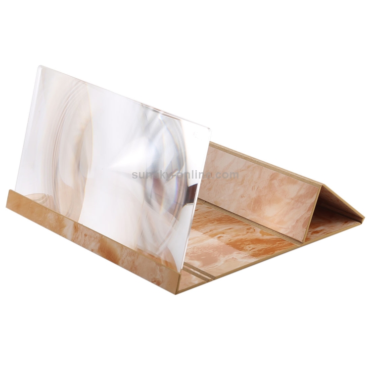 12.0 inch Universal Foldable Portable Wood + Organic Glass Eyeshield 3D Video Mobile Phone Screen Magnifier Bracket Enlarge with Holder for All Smartphones, Size: 260*190*8mm 12.0 inch Universal Foldable Portable Wood + Organic Glass Eyeshield 3D Video Mobile Phone Screen Magnifier Bracket Enlarge with Holder for All Smartphones, Size: 260*190*8mm