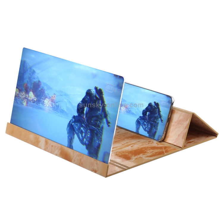 12.0 inch Universal Foldable Portable Wood + Organic Glass Eyeshield 3D Video Mobile Phone Screen Magnifier Bracket Enlarge with Holder for All Smartphones, Size: 260*190*8mm 12.0 inch Universal Foldable Portable Wood + Organic Glass Eyeshield 3D Video Mobile Phone Screen Magnifier Bracket Enlarge with Holder for All Smartphones, Size: 260*190*8mm
