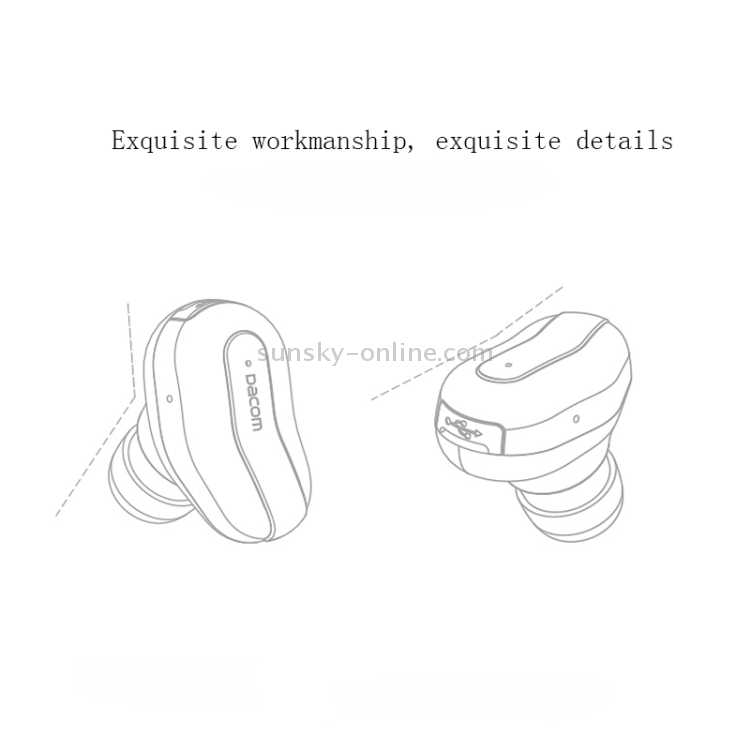 Dacom K17 Mini Bluetooth V4.1 Headset Music Earphone Dacom K17 Mini Bluetooth V4.1 Headset Music Earphone