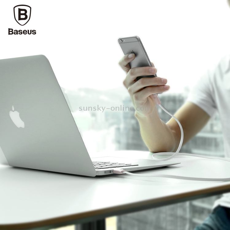 Baseus 1M 2.1A Ice Cream BC1.2 Quick Charge Cable 8pin to USB TPE Data Sync Cable Charging Cable for iPhone & iPad & iPod(Silver) Baseus 1M 2.1A Ice Cream BC1.2 Quick Charge Cable 8pin to USB TPE Data Sync Cable Charging Cable for iPhone & iPad & iPod(Silver)