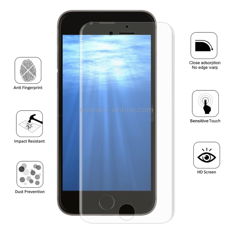 ENKAY Hat-Prince 0.1mm 3D Full Screen Protector Explosion-proof Hydrogel Film for iPhone 6, TPU+TPE+PET Material ENKAY Hat-Prince 0.1mm 3D Full Screen Protector Explosion-proof Hydrogel Film for iPhone 6, TPU+TPE+PET Material