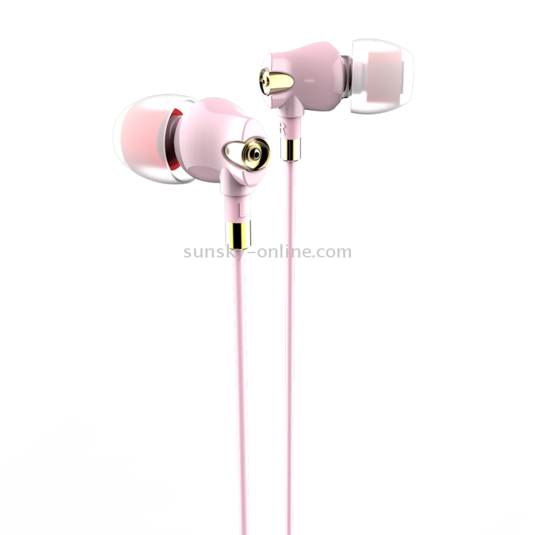 JOYROOM E105 Ceramic Moving-coil 3.5mm In-Ear Wired Control Earphone with 3 Sizes Earmuffs JOYROOM E105 Ceramic Moving-coil 3.5mm In-Ear Wired Control Earphone with 3 Sizes Earmuffs