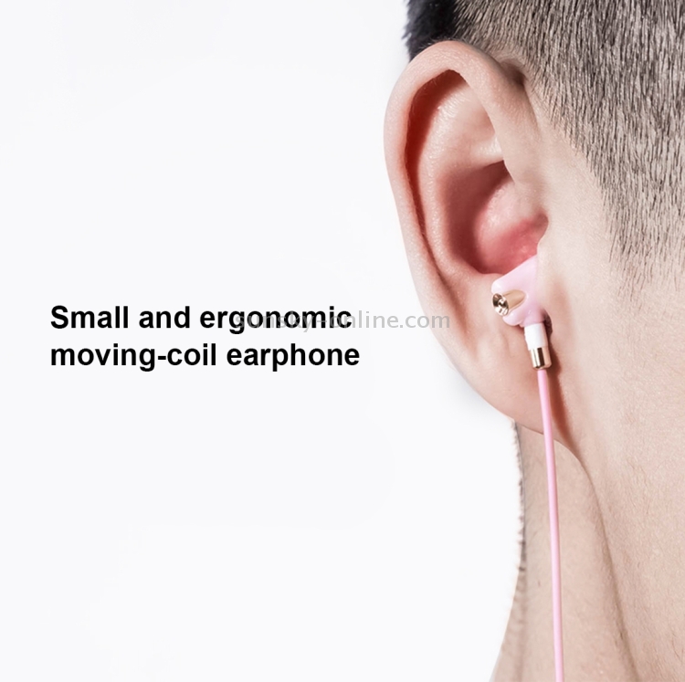 JOYROOM E105 Ceramic Moving-coil 3.5mm In-Ear Wired Control Earphone with 3 Sizes Earmuffs JOYROOM E105 Ceramic Moving-coil 3.5mm In-Ear Wired Control Earphone with 3 Sizes Earmuffs