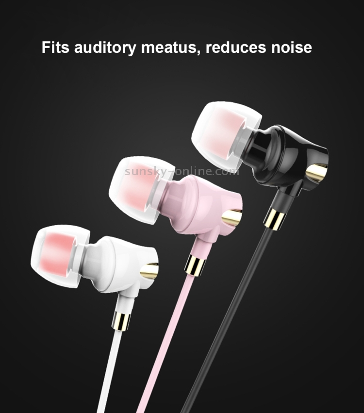 JOYROOM E105 Ceramic Moving-coil 3.5mm In-Ear Wired Control Earphone with 3 Sizes Earmuffs JOYROOM E105 Ceramic Moving-coil 3.5mm In-Ear Wired Control Earphone with 3 Sizes Earmuffs