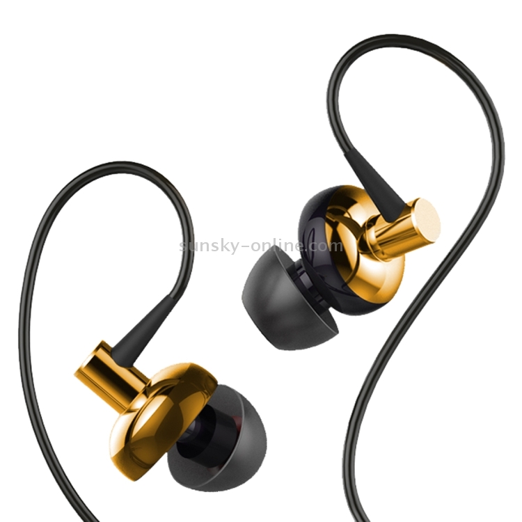 JOYROOM JR-E108 3.5mm In-Ear Aviation Aluminum Wire Control Earphone with 3 Size Earmuffs JOYROOM JR-E108 3.5mm In-Ear Aviation Aluminum Wire Control Earphone with 3 Size Earmuffs