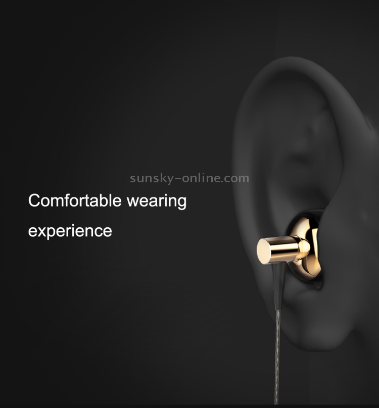 JOYROOM JR-E108 3.5mm In-Ear Aviation Aluminum Wire Control Earphone with 3 Size Earmuffs JOYROOM JR-E108 3.5mm In-Ear Aviation Aluminum Wire Control Earphone with 3 Size Earmuffs