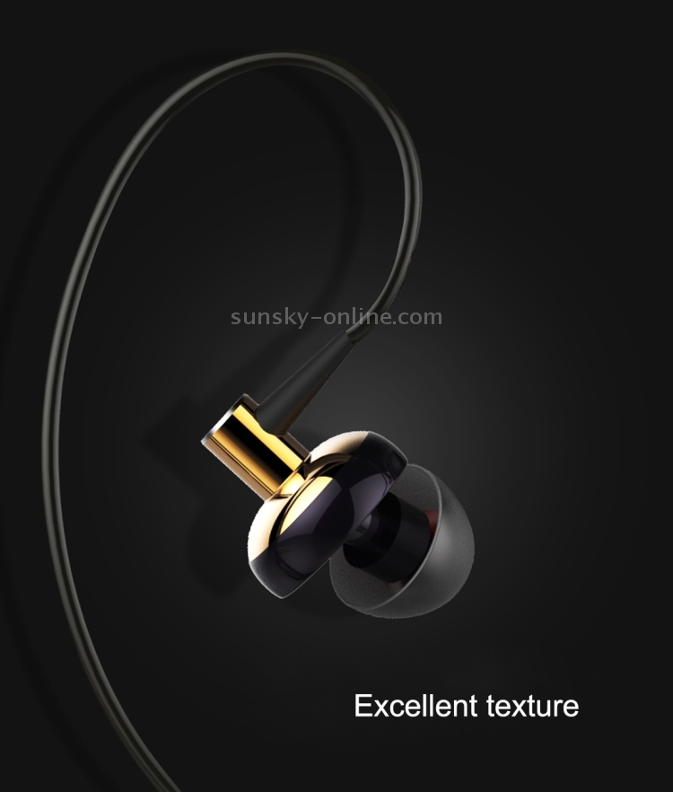 JOYROOM JR-E108 3.5mm In-Ear Aviation Aluminum Wire Control Earphone with 3 Size Earmuffs JOYROOM JR-E108 3.5mm In-Ear Aviation Aluminum Wire Control Earphone with 3 Size Earmuffs