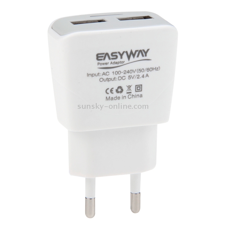 2-Ports 5V 2.4A High Compatibility USB Quick Charger with 1m 8 Pin USB Data Charging Cable 2-Ports 5V 2.4A High Compatibility USB Quick Charger with 1m 8 Pin USB Data Charging Cable