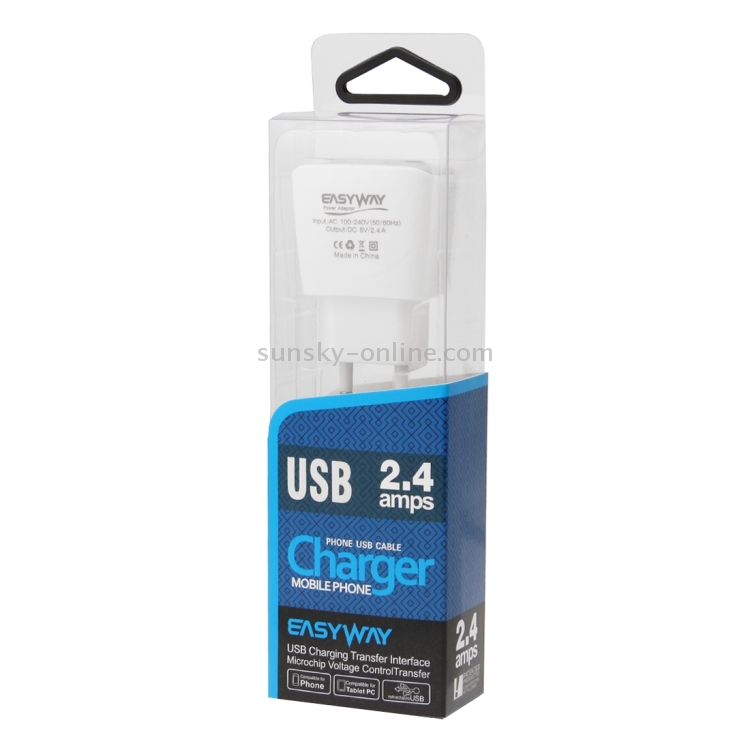 2-Ports 5V 2.4A High Compatibility USB Quick Charger with 1m 8 Pin USB Data Charging Cable 2-Ports 5V 2.4A High Compatibility USB Quick Charger with 1m 8 Pin USB Data Charging Cable