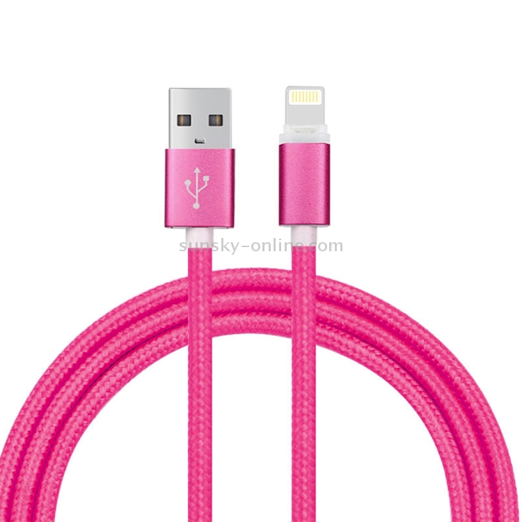 8 PCS 1m Woven Style Metal Head 8 Pin to USB 2.0 Data / Charger Cable Kit with Light 8 PCS 1m Woven Style Metal Head 8 Pin to USB 2.0 Data / Charger Cable Kit with Light