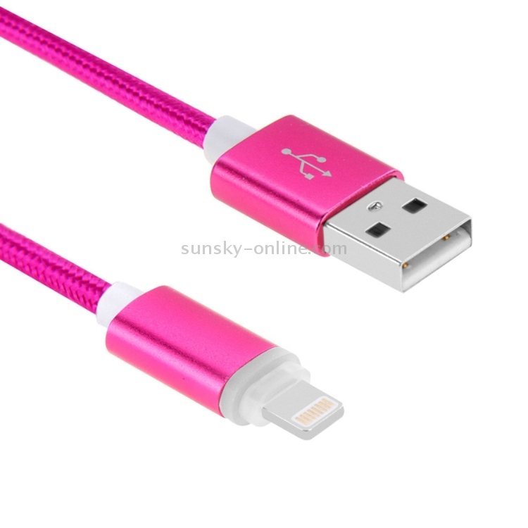 8 PCS 1m Woven Style Metal Head 8 Pin to USB 2.0 Data / Charger Cable Kit with Light 8 PCS 1m Woven Style Metal Head 8 Pin to USB 2.0 Data / Charger Cable Kit with Light