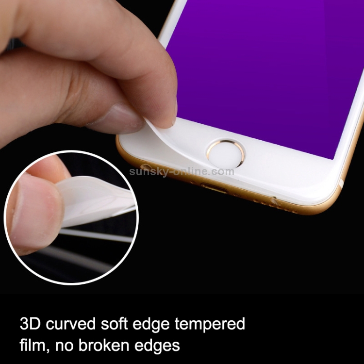 Ultra Thin 9H 3D Anti Blue-ray Full Screen Carbon Fiber Tempered Glass Film for iPhone 6 & 6s(Black) Ultra Thin 9H 3D Anti Blue-ray Full Screen Carbon Fiber Tempered Glass Film for iPhone 6 & 6s(Black)