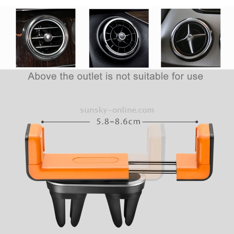 360 Degree Rotatable Universal Car Air Vent Phone Holder Stand Mount 360 Degree Rotatable Universal Car Air Vent Phone Holder Stand Mount