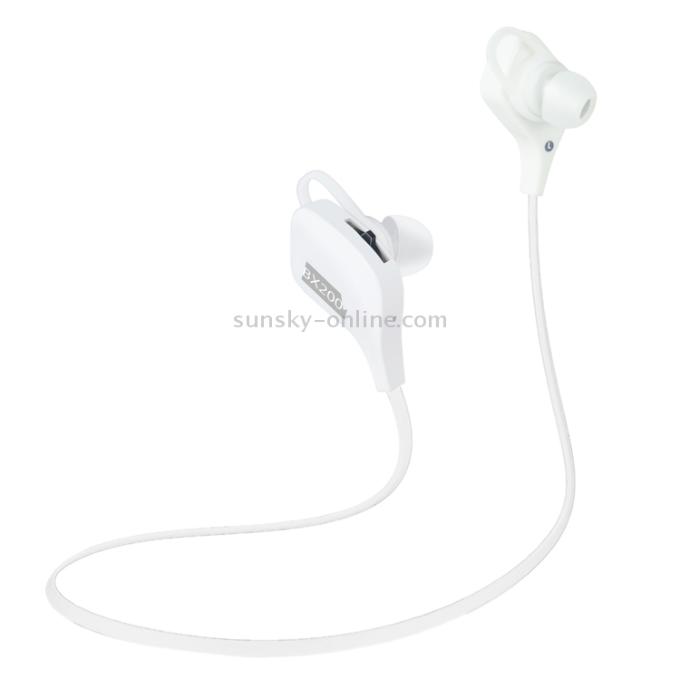BX200 Sport Beat Stereo Wireless Sports Bluetooth 4.1 Wired Control Earbud Earphone In-ear Headphone with Microphone & Shortcut Keys Photographing & Chinese / English Voice Announcements & 2 Devices Connecting Synchronously & Earphone Battery Display on I BX200 Sport Beat Stereo Wireless Sports Bluetooth 4.1 Wired Control Earbud Earphone In-ear Headphone with Microphone & Shortcut Keys Photographing & Chinese / English Voice Announcements & 2 Devices Connecting Synchronously & Earphone Battery Display on I
