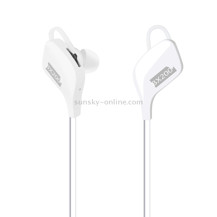 BX200 Sport Beat Stereo Wireless Sports Bluetooth 4.1 Wired Control Earbud Earphone In-ear Headphone with Microphone & Shortcut Keys Photographing & Chinese / English Voice Announcements & 2 Devices Connecting Synchronously & Earphone Battery Display on I BX200 Sport Beat Stereo Wireless Sports Bluetooth 4.1 Wired Control Earbud Earphone In-ear Headphone with Microphone & Shortcut Keys Photographing & Chinese / English Voice Announcements & 2 Devices Connecting Synchronously & Earphone Battery Display on I