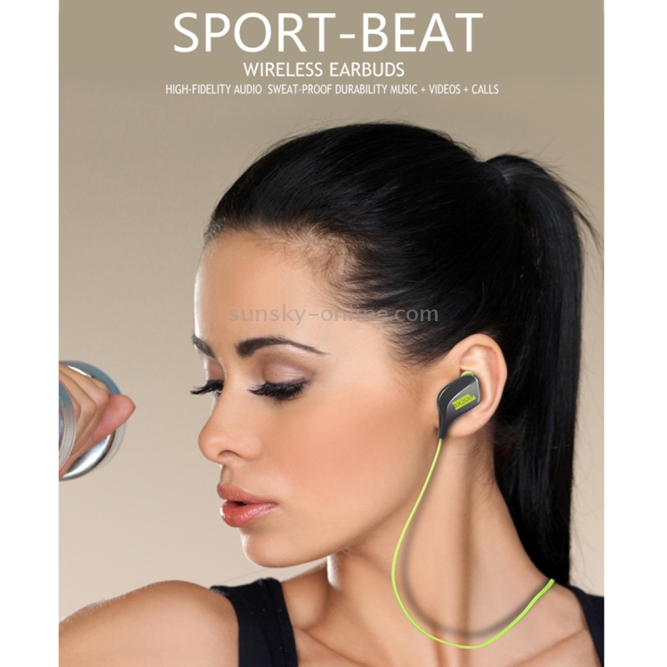 BX200 Sport Beat Stereo Wireless Sports Bluetooth 4.1 Wired Control Earbud Earphone In-ear Headphone with Microphone & Shortcut Keys Photographing & Chinese / English Voice Announcements & 2 Devices Connecting Synchronously & Earphone Battery Display on I BX200 Sport Beat Stereo Wireless Sports Bluetooth 4.1 Wired Control Earbud Earphone In-ear Headphone with Microphone & Shortcut Keys Photographing & Chinese / English Voice Announcements & 2 Devices Connecting Synchronously & Earphone Battery Display on I