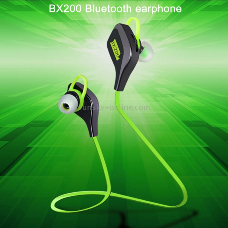BX200 Sport Beat Stereo Wireless Sports Bluetooth 4.1 Wired Control Earbud Earphone In-ear Headphone with Microphone & Shortcut Keys Photographing & Chinese / English Voice Announcements & 2 Devices Connecting Synchronously & Earphone Battery Display on I BX200 Sport Beat Stereo Wireless Sports Bluetooth 4.1 Wired Control Earbud Earphone In-ear Headphone with Microphone & Shortcut Keys Photographing & Chinese / English Voice Announcements & 2 Devices Connecting Synchronously & Earphone Battery Display on I