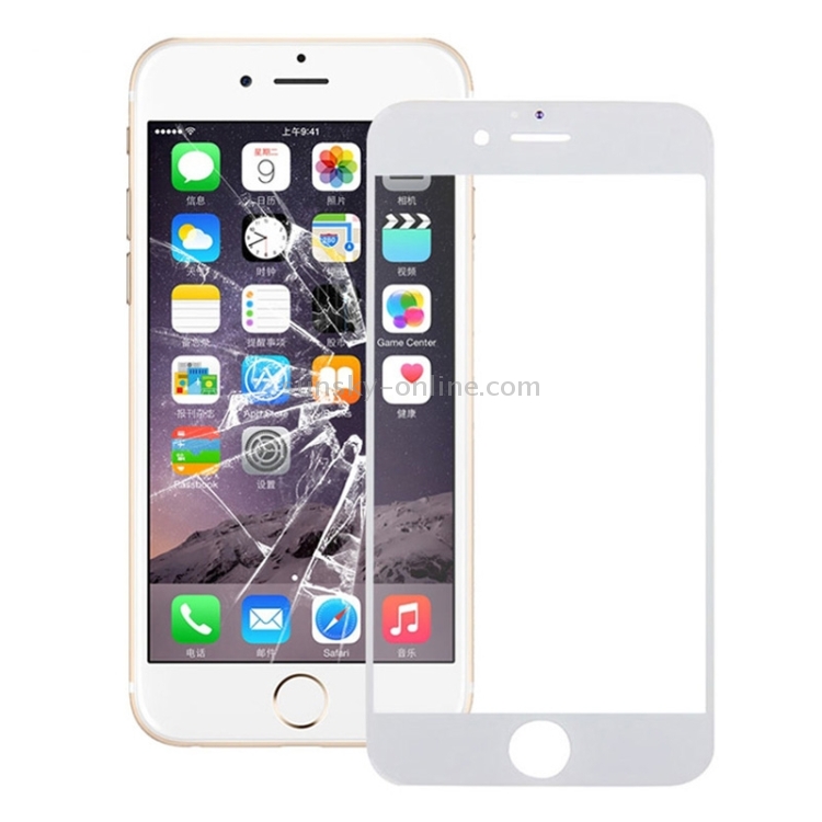 Sunsky 10 Pcs For Iphone 6s Plus Front Screen Outer Glass Lens