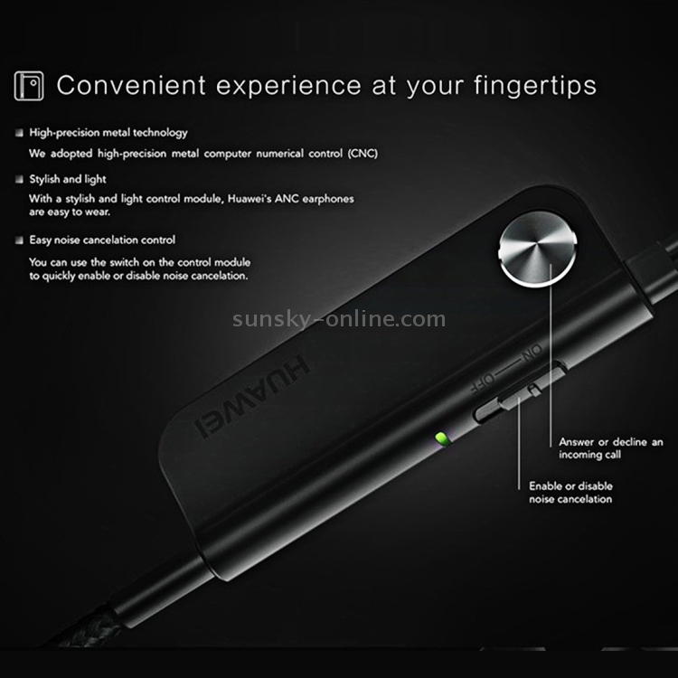 Original Noble Portable Huawei Noise-Canceling HiFi Tone Earphone AM180 with Charging Cable for Mobile Devices with 3.5mm Earphone Port(Dark Grey) Original Noble Portable Huawei Noise-Canceling HiFi Tone Earphone AM180 with Charging Cable for Mobile Devices with 3.5mm Earphone Port(Dark Grey)