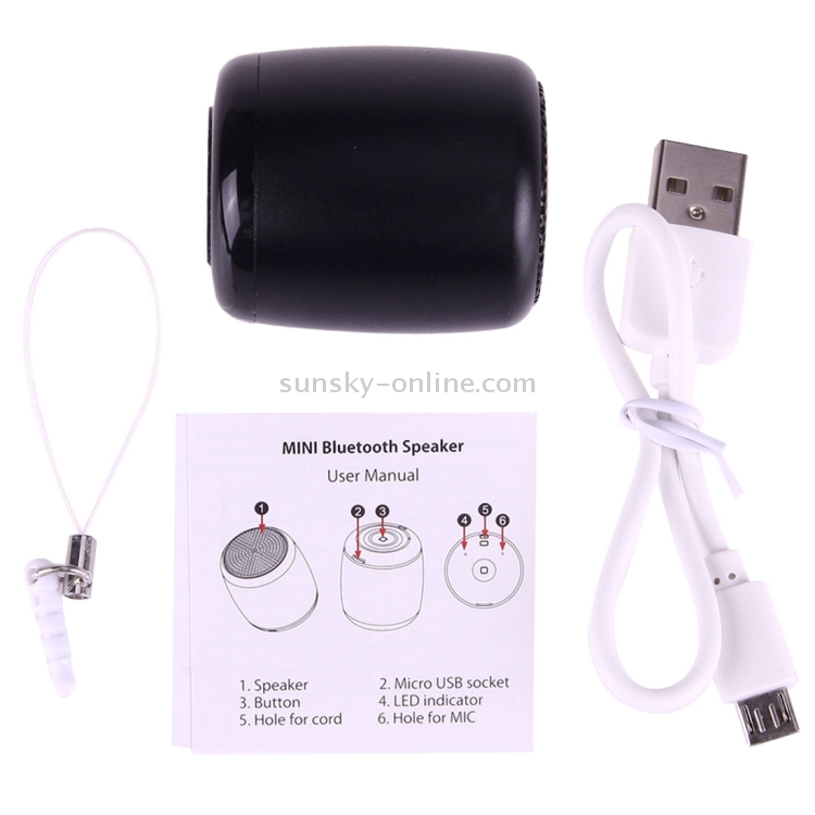 A1 Mini Bluetooth Speaker, Support Hands-free Call & Photo Remote Shutter & TWS Function(Black) A1 Mini Bluetooth Speaker, Support Hands-free Call & Photo Remote Shutter & TWS Function(Black)