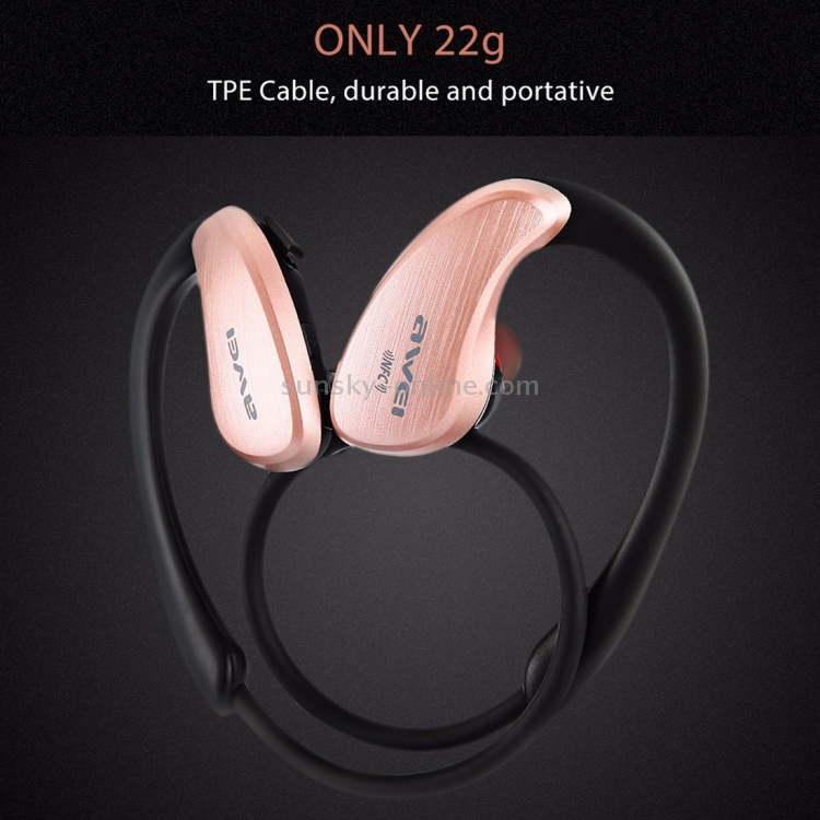 AWEI A885BL Wireless Sport Bluetooth Stereo Earphone with Mic, Support Handfree Call & NFC Function AWEI A885BL Wireless Sport Bluetooth Stereo Earphone with Mic, Support Handfree Call & NFC Function