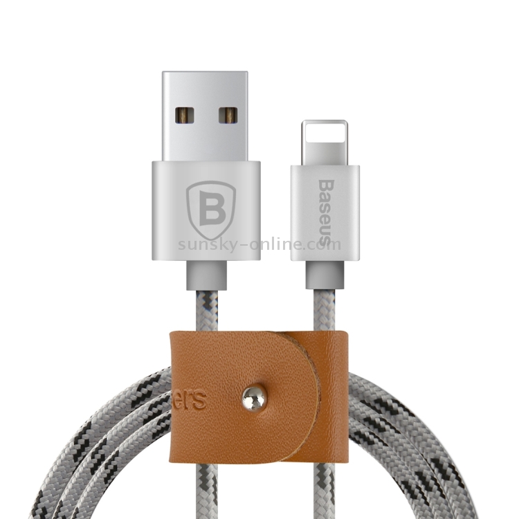 Baseus 1.5m Rapid Series TPE Nylon 5V 2A 8 Pin to USB Data Sync Charging Cable Baseus 1.5m Rapid Series TPE Nylon 5V 2A 8 Pin to USB Data Sync Charging Cable