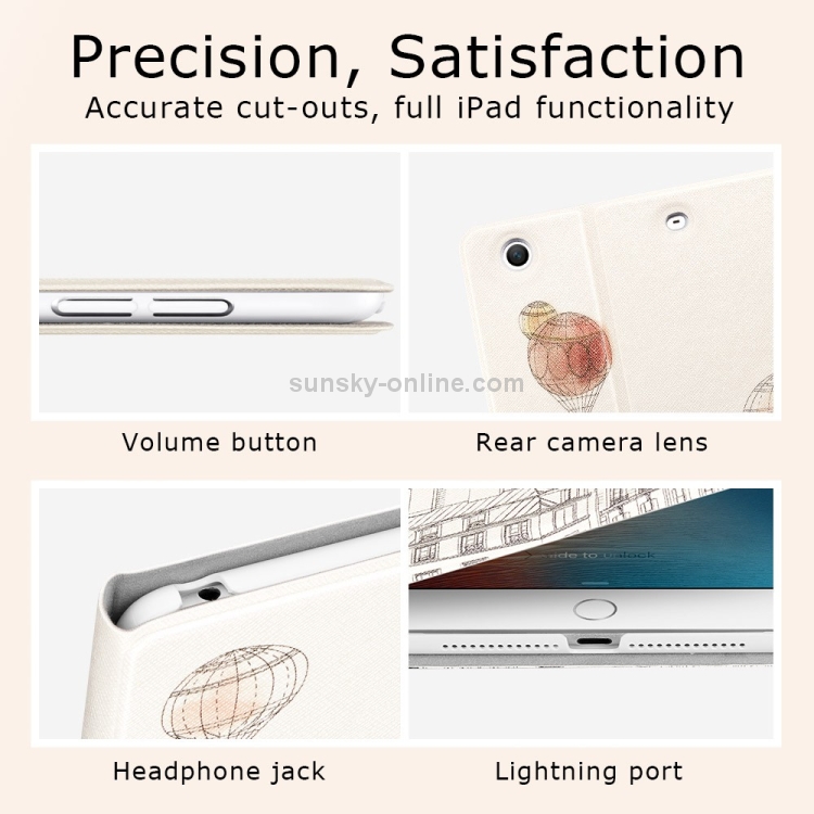 ESR illusDesign Series Horizontal Flip Leather Case for iPad 9.7 (2018) / (2017), with Holder & Sleep / Wake-up Function ESR illusDesign Series Horizontal Flip Leather Case for iPad 9.7 (2018) / (2017), with Holder & Sleep / Wake-up Function