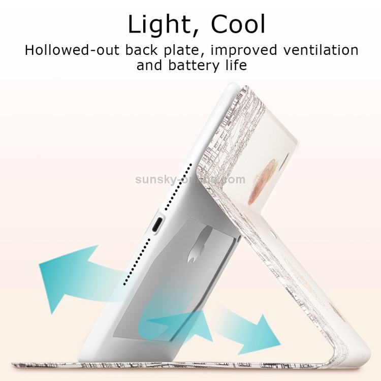ESR illusDesign Series Horizontal Flip Leather Case for iPad 9.7 (2018) / (2017), with Holder & Sleep / Wake-up Function ESR illusDesign Series Horizontal Flip Leather Case for iPad 9.7 (2018) / (2017), with Holder & Sleep / Wake-up Function