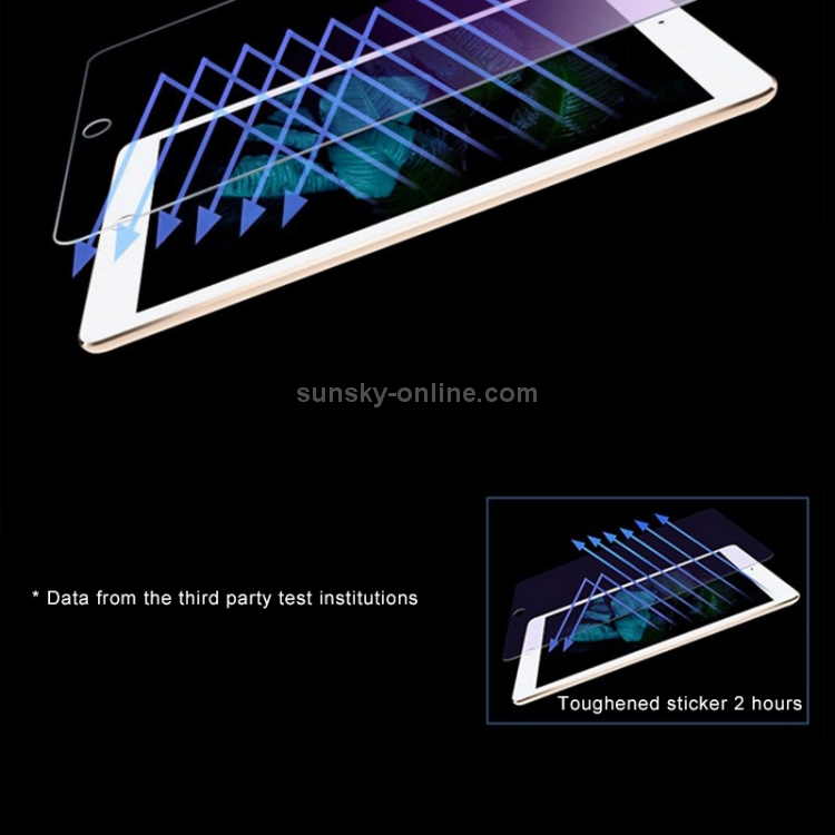 0.33mm 9H 2.5D Anti Blue-ray Explosion-proof Tempered Glass Film for iPad 9.7 (2018)/(2017) & Pro 9.7 & Air 2 & Air 0.33mm 9H 2.5D Anti Blue-ray Explosion-proof Tempered Glass Film for iPad 9.7 (2018)/(2017) & Pro 9.7 & Air 2 & Air