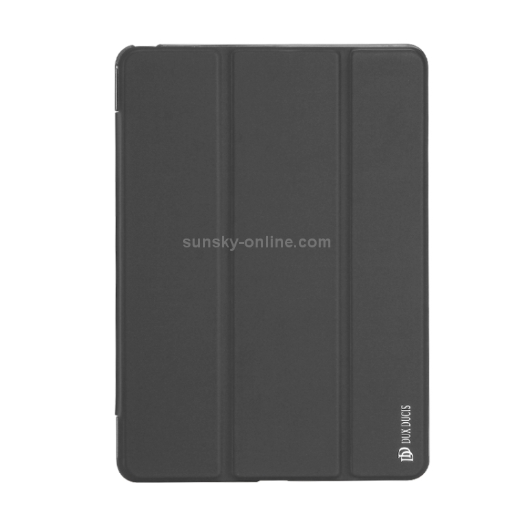 DUX DUCIS Skin Pro Series Horizontal Flip PU + PC Leather Case for iPad 9.7 inch (2018) & (2017) & Air 2 & Air, with Three-folding Holder (Grey) DUX DUCIS Skin Pro Series Horizontal Flip PU + PC Leather Case for iPad 9.7 inch (2018) & (2017) & Air 2 & Air, with Three-folding Holder (Grey)