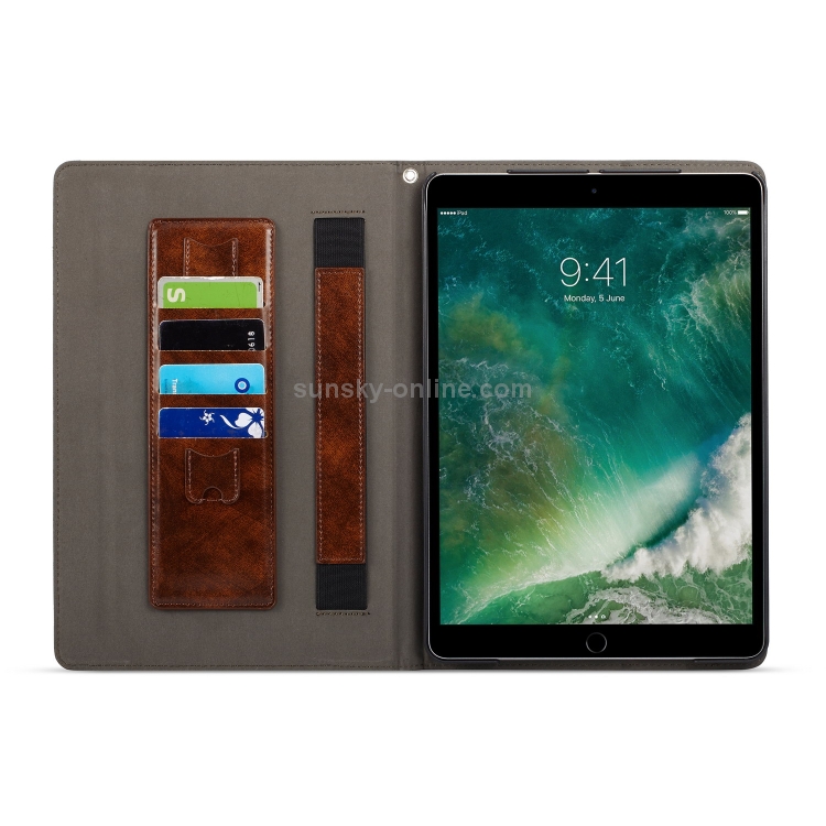 Multifunctional TPU+PC Horizontal Flip Leather Case for iPad Pro 10.5 Inch, with Holder & Pen Slot & Card Slots & Wallet(Sapphire Blue) Multifunctional TPU+PC Horizontal Flip Leather Case for iPad Pro 10.5 Inch, with Holder & Pen Slot & Card Slots & Wallet(Sapphire Blue)