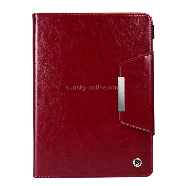 Crazy Horse Texture Horizontal Flip Case for iPad 9.7 (2018) & iPad 9.7 inch (2017), with Holder & Card Slots(Red) Crazy Horse Texture Horizontal Flip Case for iPad 9.7 (2018) & iPad 9.7 inch (2017), with Holder & Card Slots(Red)