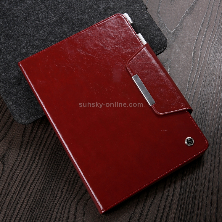 Crazy Horse Texture Horizontal Flip Case for iPad 9.7 (2018) & iPad 9.7 inch (2017), with Holder & Card Slots(Red) Crazy Horse Texture Horizontal Flip Case for iPad 9.7 (2018) & iPad 9.7 inch (2017), with Holder & Card Slots(Red)