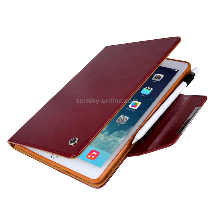 Crazy Horse Texture Horizontal Flip Case for iPad 9.7 (2018) & iPad 9.7 inch (2017), with Holder & Card Slots(Red) Crazy Horse Texture Horizontal Flip Case for iPad 9.7 (2018) & iPad 9.7 inch (2017), with Holder & Card Slots(Red)