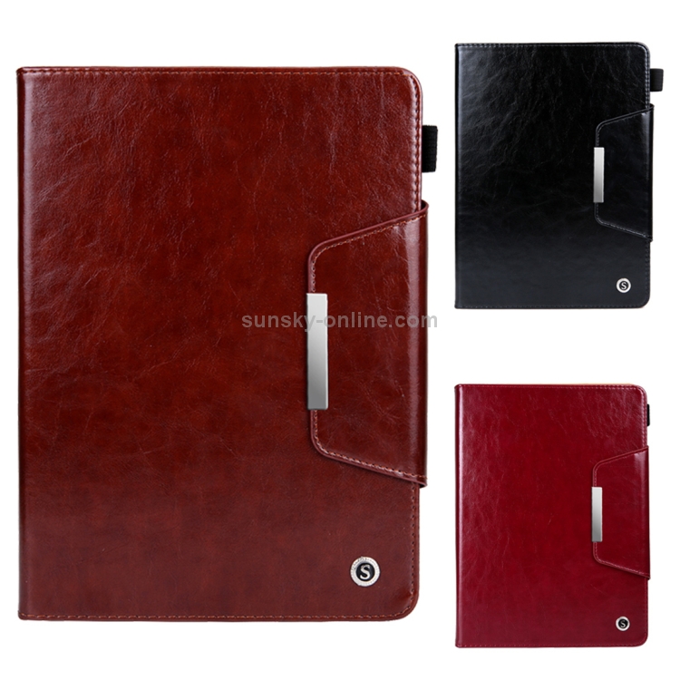 Crazy Horse Texture Horizontal Flip Case for iPad 9.7 (2018) & iPad 9.7 inch (2017), with Holder & Card Slots(Red) Crazy Horse Texture Horizontal Flip Case for iPad 9.7 (2018) & iPad 9.7 inch (2017), with Holder & Card Slots(Red)
