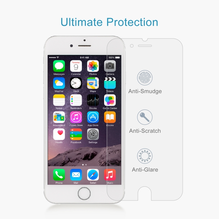 2.5D Non-Full Screen Tempered Glass Film For iPhone 8 / 7 / 6 / 6S 2.5D Non-Full Screen Tempered Glass Film For iPhone 8 / 7 / 6 / 6S