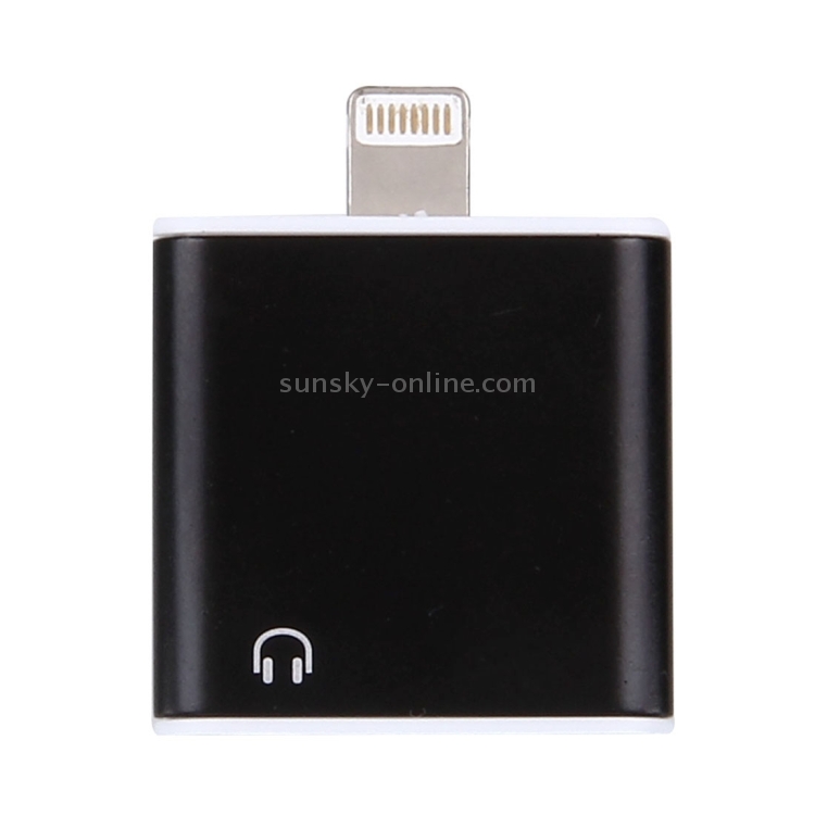 Aluminum Shell 8 Pin to 3.5mm Jack Audio & 8 Pin Charger Adapter Aluminum Shell 8 Pin to 3.5mm Jack Audio & 8 Pin Charger Adapter