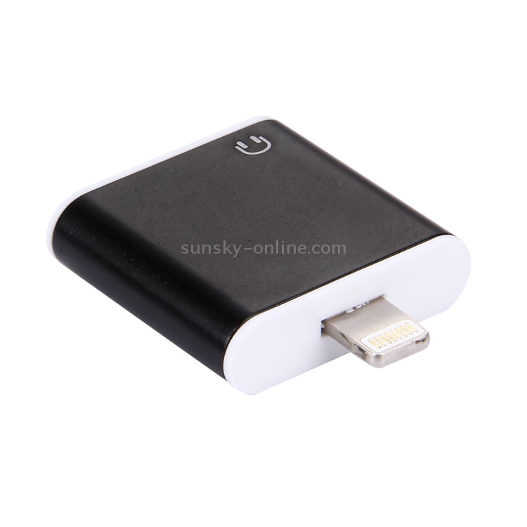 Aluminum Shell 8 Pin to 3.5mm Jack Audio & 8 Pin Charger Adapter Aluminum Shell 8 Pin to 3.5mm Jack Audio & 8 Pin Charger Adapter