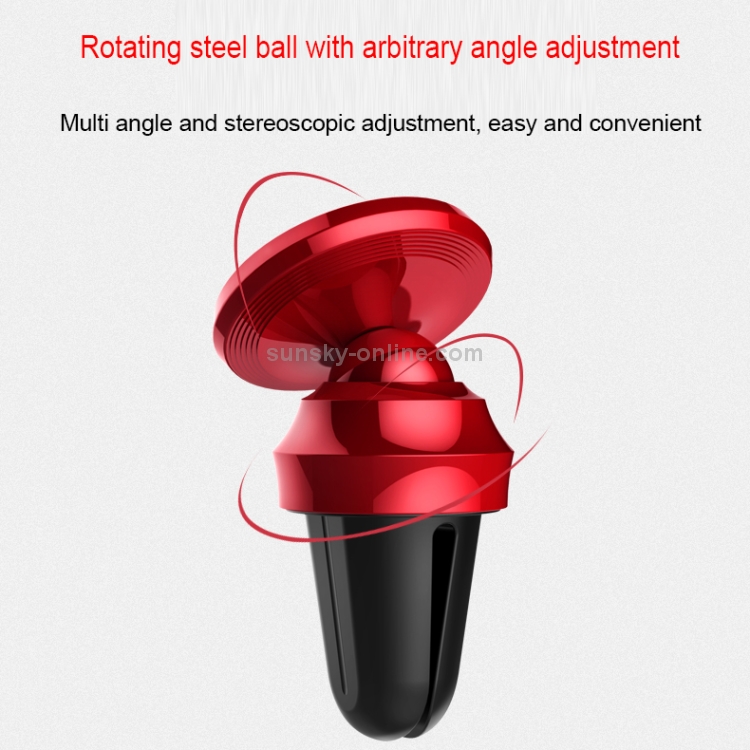 USAMS US-ZJ018 Rotatable Universal Car Air Vent Magnetic Phone Holder Stand Mount USAMS US-ZJ018 Rotatable Universal Car Air Vent Magnetic Phone Holder Stand Mount