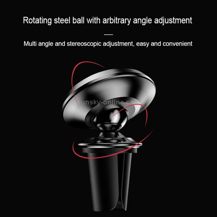 USAMS US-ZJ022 Rotatable Universal Car Air Vent Magnetic Phone Holder Stand Mount USAMS US-ZJ022 Rotatable Universal Car Air Vent Magnetic Phone Holder Stand Mount