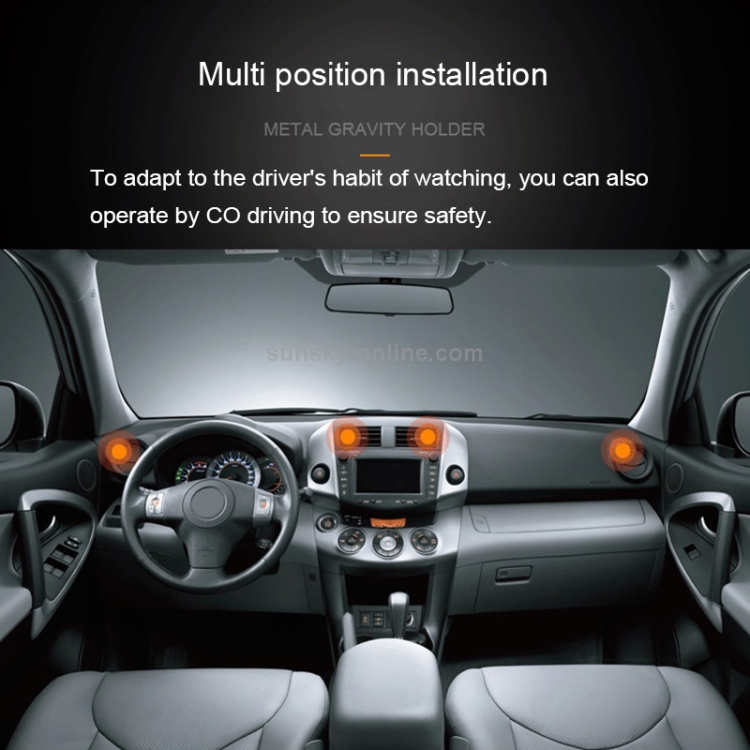 USAMS US-ZJ025 Universal Gravity Car Air Vent Phone Holder Stand Mount USAMS US-ZJ025 Universal Gravity Car Air Vent Phone Holder Stand Mount
