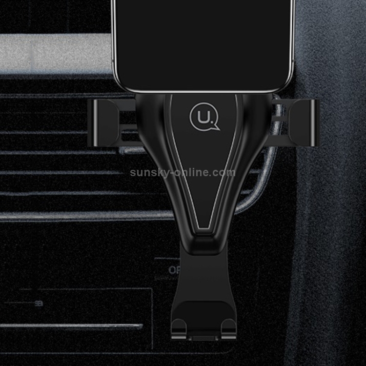 USAMS US-ZJ025 Universal Gravity Car Air Vent Phone Holder Stand Mount USAMS US-ZJ025 Universal Gravity Car Air Vent Phone Holder Stand Mount