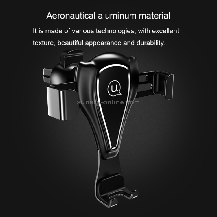 USAMS US-ZJ025 Universal Gravity Car Air Vent Phone Holder Stand Mount USAMS US-ZJ025 Universal Gravity Car Air Vent Phone Holder Stand Mount