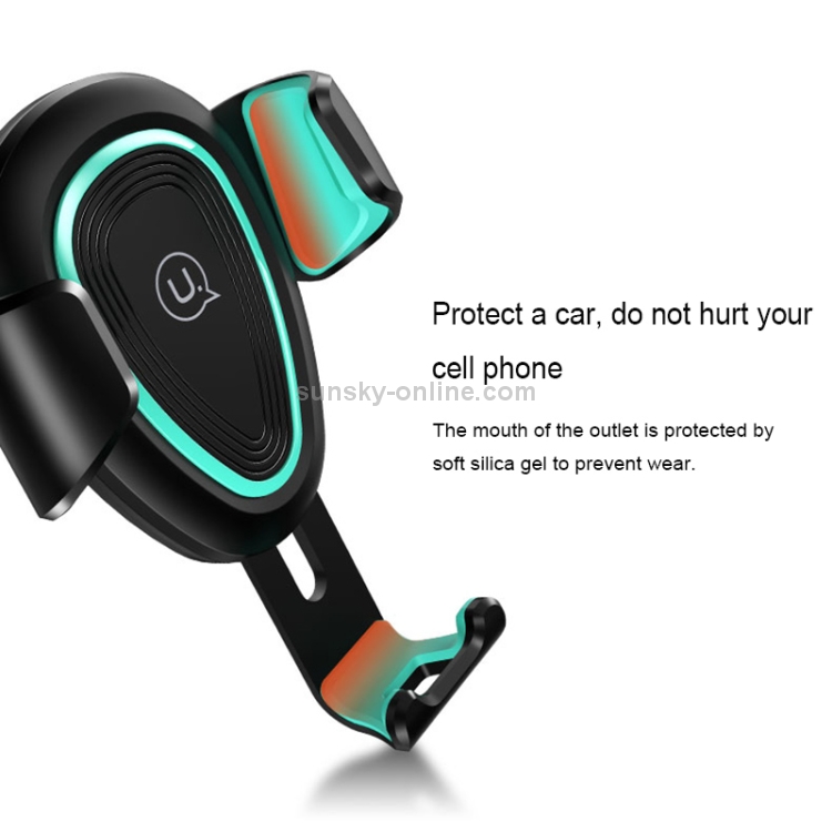 USAMS US-ZJ026 Universal Gravity Car Air Vent Phone Holder USAMS US-ZJ026 Universal Gravity Car Air Vent Phone Holder