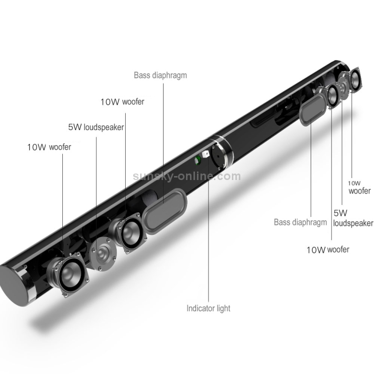 LP1807 Wireless Bluetooth Speaker, Support AUX / Optical / HDMI ARC / RCA / Subwoofer / USB LP1807 Wireless Bluetooth Speaker, Support AUX / Optical / HDMI ARC / RCA / Subwoofer / USB